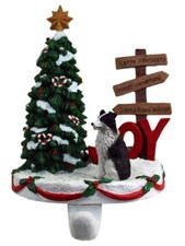 Border Collie Stocking Holder Hanger