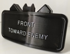Claymore Mine Front Toward Enemy Tow Hitch Receiver Cover 2 Car Truck Suv