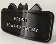 Claymore Mine "FRONT TOWARD ENEMY" Tow Hitch Receiver Cover 2” Car, Truck, SUV