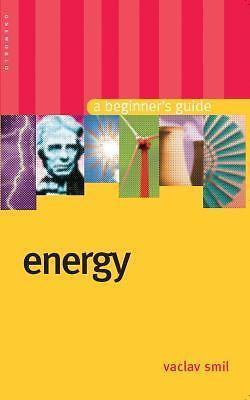 Energy : A Beginner's Guide by Vaclav Smil (2006, Perfect)