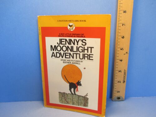 dziecięca fikcja JENNY'S MOONLIGHT ADVENTURE autor ESTHER AVERILL 1982 Bantam pb - Zdjęcie 1 z 9