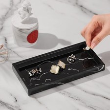 Jewelry Organizer Tray Cosmetic Vanity Decorative Storage Holder Jewelry Dish