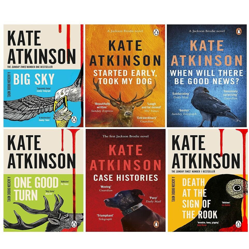Jackson Brodie Series Collection 6 Books Set by Kate Atkinson Case Histories