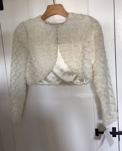 NWT Bonnie Jean Girls Size XL IVORY 