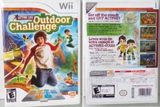 Active Life Outdoor Challenge Nintendo Wii 2008 Video Game w/ Instructions Book