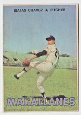 Venezolano Topps 1967 Néstor Isaías Chávez #32 Impreso en Venezuela - Juego 1