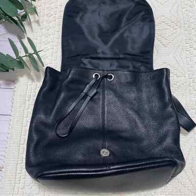 Sanctuary Day-2-Day Black Leather Backpack | eBay display picture 1