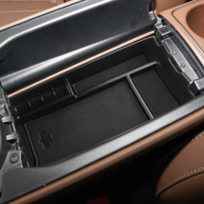 Car ABS Center Console Armrest Storage Tray For Benz E-class W213 2016-2019