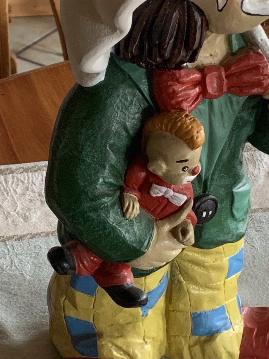 Statuetta Clown Florian In Resina – Gilde – Collezione E Decorazione – Altezza 15 Cm – Fatta A Mano