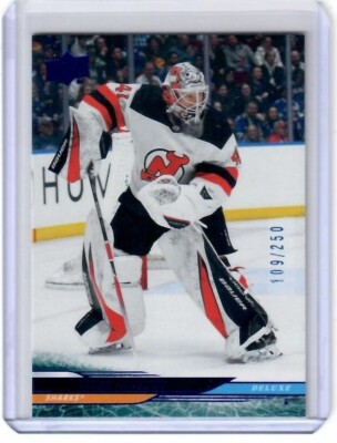 2024-25 Upper Deck Series 2 Vitek Vanicek Deluxe Insert Card /250 Sharks