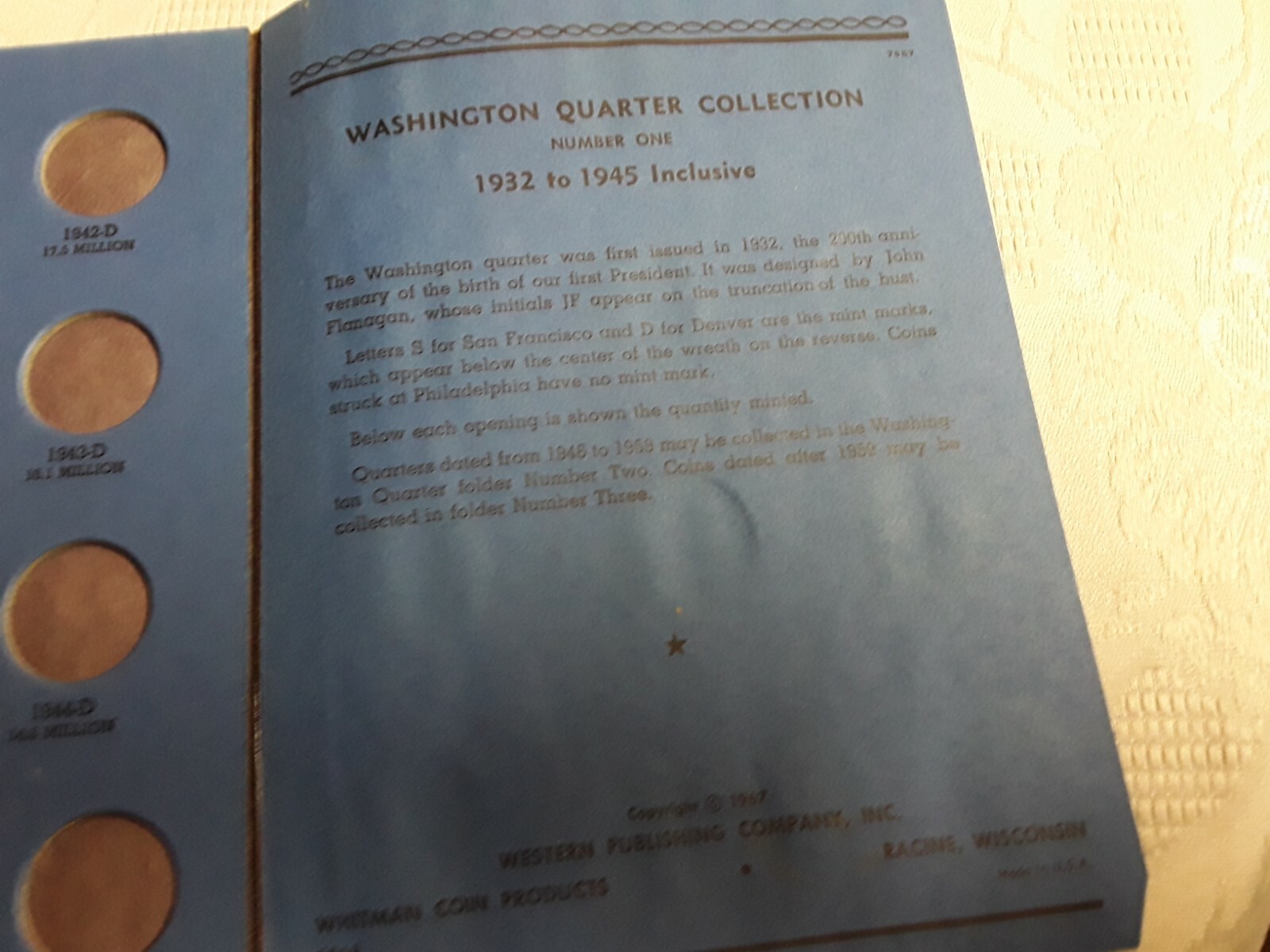 ( 4 ) VINTAGE " WHITMAN , COIN ALBUMS " eBay