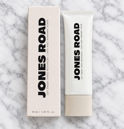 Jones Road LIGHT Just Enough Tinted Moisturizer Foundation 1.69 oz Full Size NIB