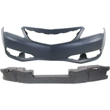 04711TX6A90ZZ, 71170TX6A00 New Set of 2 Bumper Covers Fascias Front for ILX Pair