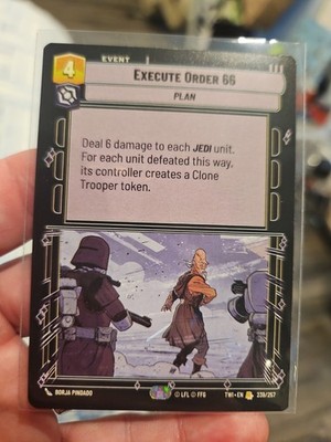 Star Wars Unlimited - Execute Order 66 239/257 TWI Rare 