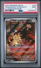 Team Rocket's Meowth 203/182 Illustration Rare Pokemon PSA 9