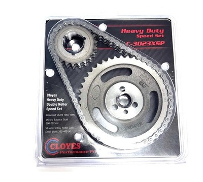 Cloyes Street HP 3 KEYWAY Double Roller Timing Set Chevrolet GMC SBC 327 350 400