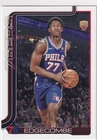 2025-26 TOPPS BASKETBALL RC VJ EDGECOMBE PHILADELPHIA 76ERS ROOKIE d3889