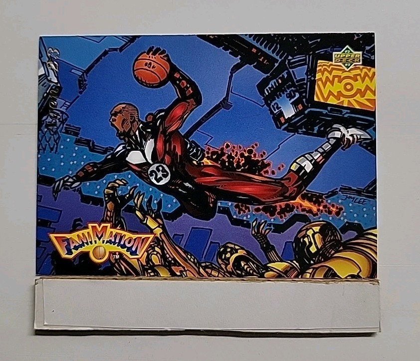 1992-93 Upper Deck Michael Jordan #506 FaniMation Agent 23 HOF Chicago Bulls H1