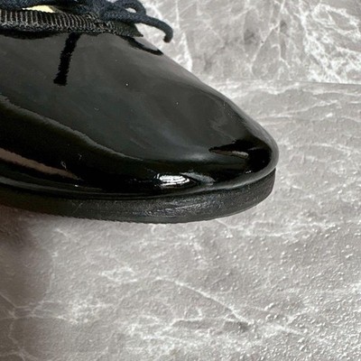 Repetto Camille Ballet Shoes Heel Enamel Black Size EU36/US5 | eBay