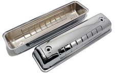 1955-64 Ford Mercury Y Block Chrome Valve Covers 272 292 312 Set F100 T-bird 1955-64 Ford Mercury Y Block Chrome Valve Covers 272 292 312 Set F100 T-bird