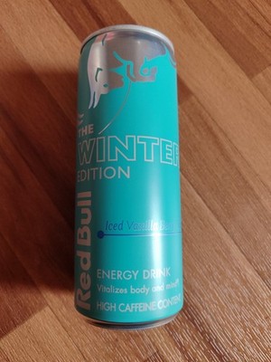 Red Bull Dose Winter Edition Iced Vanilla Berry Südafrika Voll Full 250ml Can
