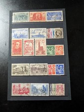 timbres france oblitérés