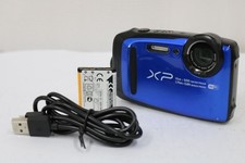 Return Guarantee Fujifilm Finepix XP90 5x Blue with Battery and Charger Compact