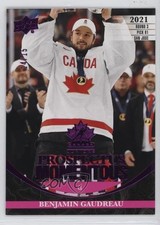 2023 Upper Deck Team Canada Juniors Electric Pink 14/15 Benjamin Gaudreau 7ez