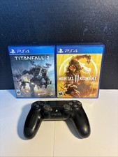 PlayStation 4 Controller And 2 Games Titan Fa...