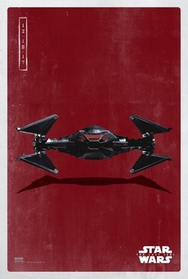 368864 Star Wars The Last Jedi Episode VIII Movie TIE Silencer Poster