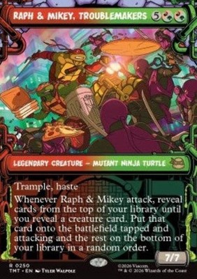 Raph & Mikey, Troublemakers - Teenage Mutant Ninja Turtles: Extras (Rare) [XTMT-