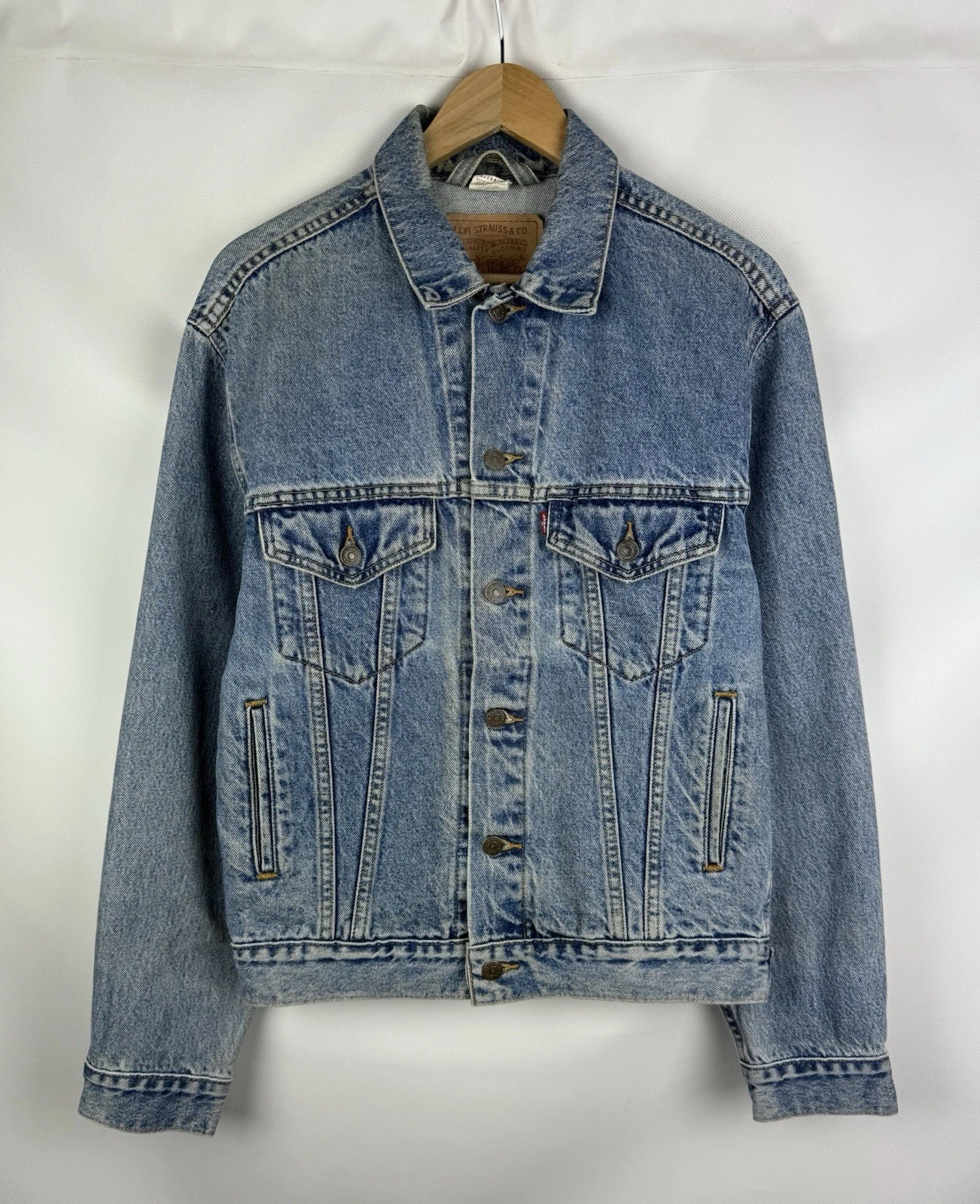Levis Vintage Type 3 Men’s Denim Trucker Jacket Size S Mexico