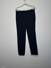 Escada Black Pleated Dress Pants Women's 34