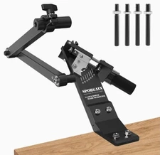 Lawn Mower Blade Sharpener 15°-45° Adjustable Frame with Ball Bearing