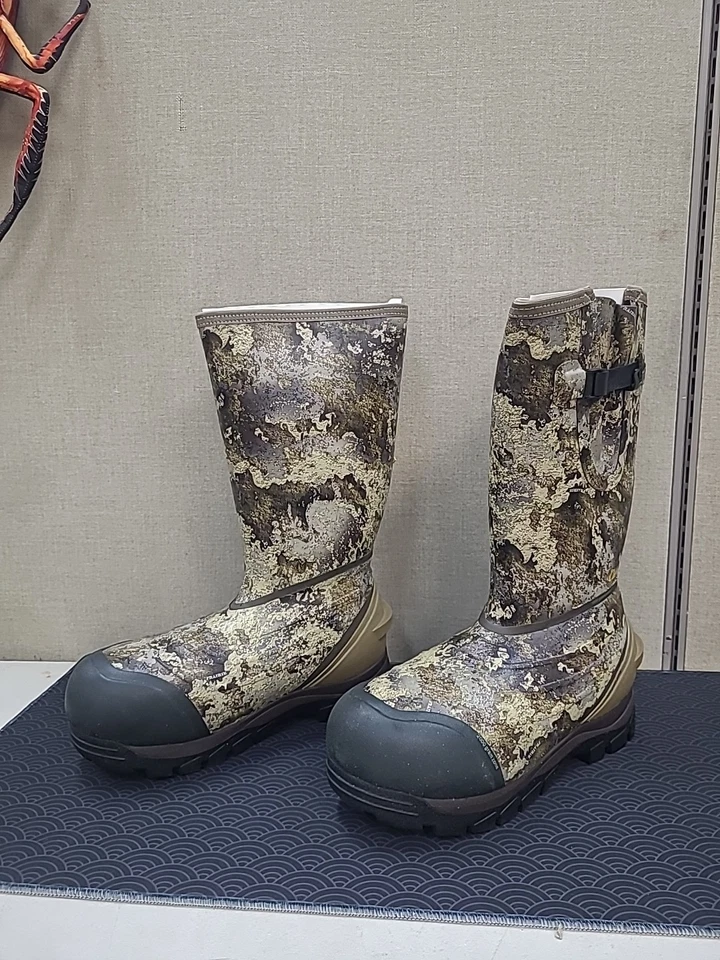 New Cabelas Zoned Comfort Trac 2000 Insulated Rubber Hunting Boots Mens 13M - Image 4 of 4