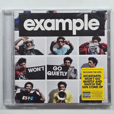 Example   Won't Go Quietly , CD - VGC