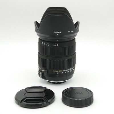 MINT Sigma DC 18-200mm f/3.5-6.3 HSM OS AF DC Lens For Nikon F-Mount #455