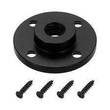 3/8" Thread Tripod Adapter Holder 2Pcs with Screws for Magic Arm DSLR Black