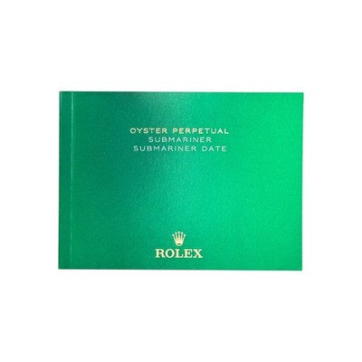 Rolex Submariner (Date) Handbuch Anleitung booklet Englisch 599.02 Eng - 8.2018