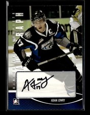2012-13 In The Game Heroes and Prospects #A-AL Adam Lowry Autographs