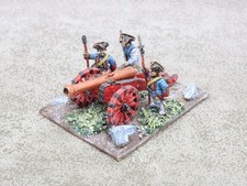 28mm Seven Years War metal BRITISH ARTILLERY Well Painted 7YW Front Rank 31147
