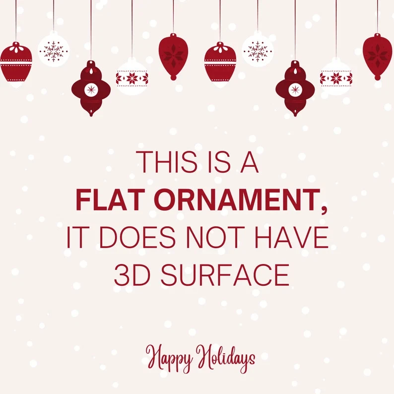 Goldendoodle Christmas 2D FLAT Ornament, Personalized Dog Stocking