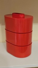 Kartell 4626 red storage box by Giancarlo Stoppino, Barman - 70s spaceage