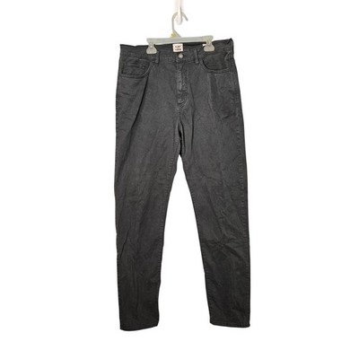 Flint and Tinder Charcoal Gray Tapered Leg Chino Pants Mens 34x32