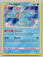 Feraligatr 24/70 Holo Rare Dragon Majesty Pokemon Holo LP on eBay