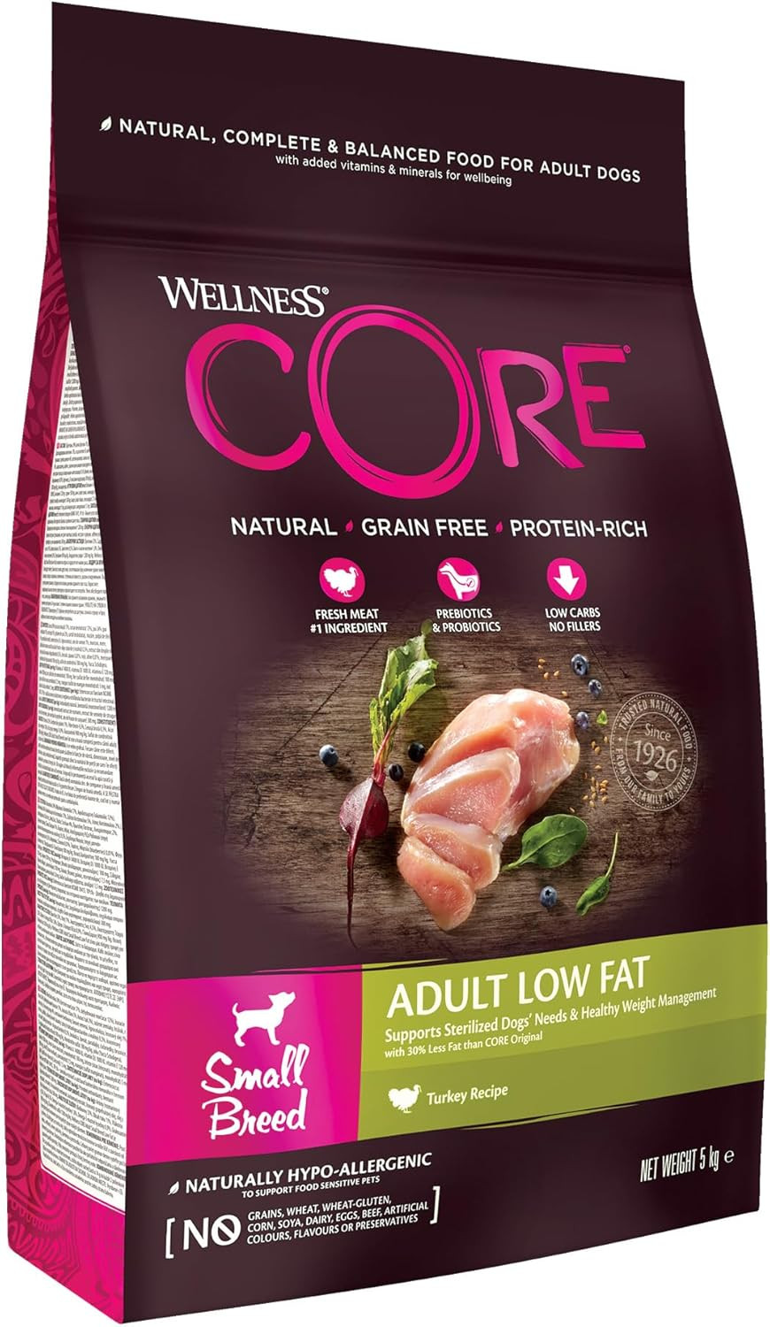 Cibo Cani Piccoli Tacchino Low Fat 5Kg: Naturale e Grain Free