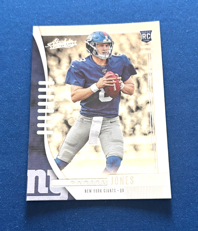 2019 Absolute Football Daniel Jones Rookie Card #107 NM