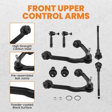 8x Front Control Arms Ball Joints Tie Rods For 1999-2006 Chevy Silverado 1500 8x Front Control Arms Ball Joints Tie Rods For 1999-2006 Chevy Silverado 1500