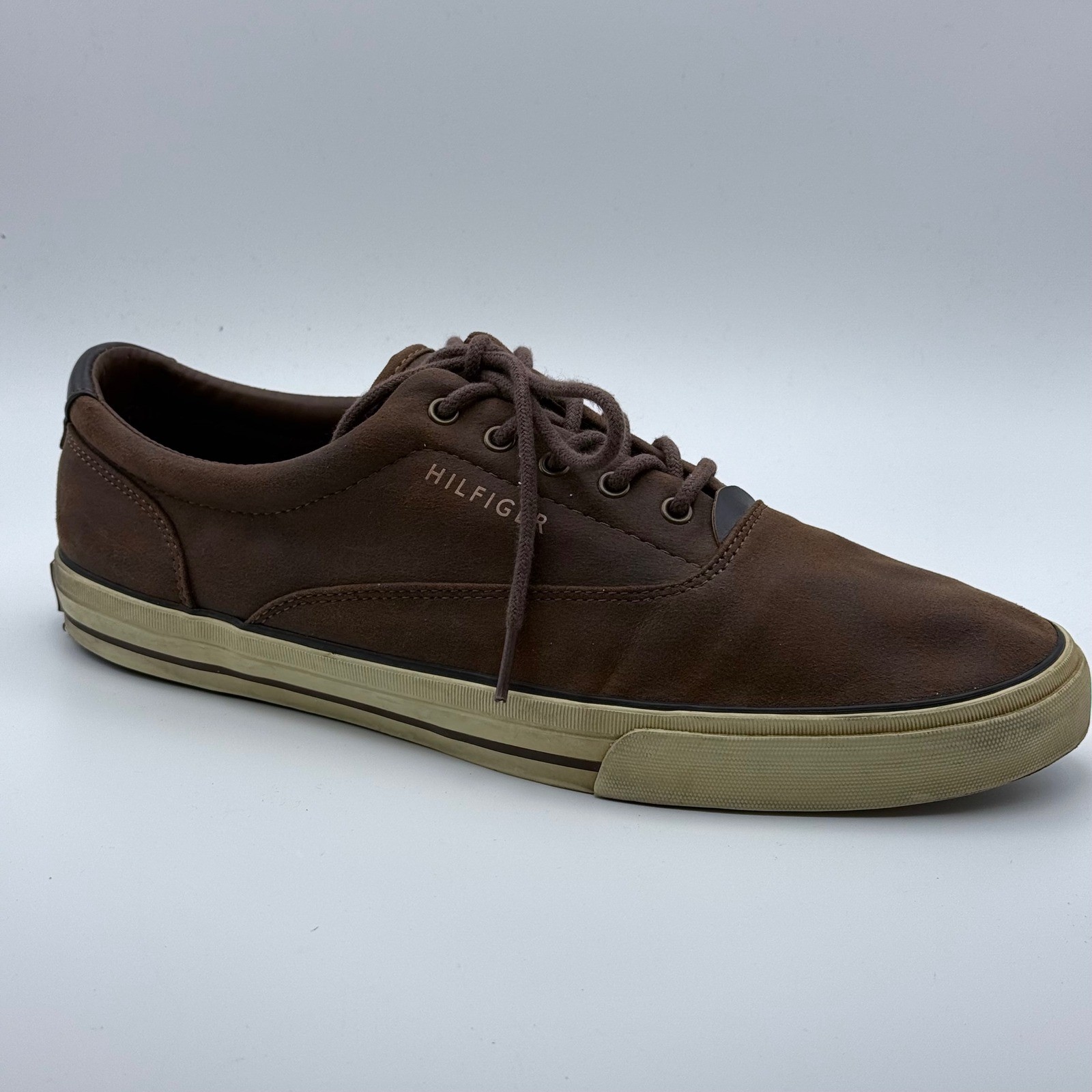 Tommy Hilfiger Helipo Brown Textile Low Top Sneakers Mens Size 12 thumbnail 7