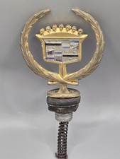 Vintage Cadillac Deville Gold Hood Ornament Emblem Topper 158 Used 1994 1995...